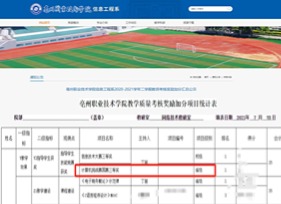 纳入亳州职业技术学院省级学科竞赛