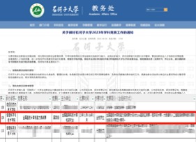 列入石河子大学国家级竞赛目录